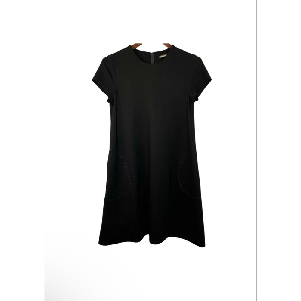 Women's J.McLaughlin Black Short Sleeve Mini Dress XS